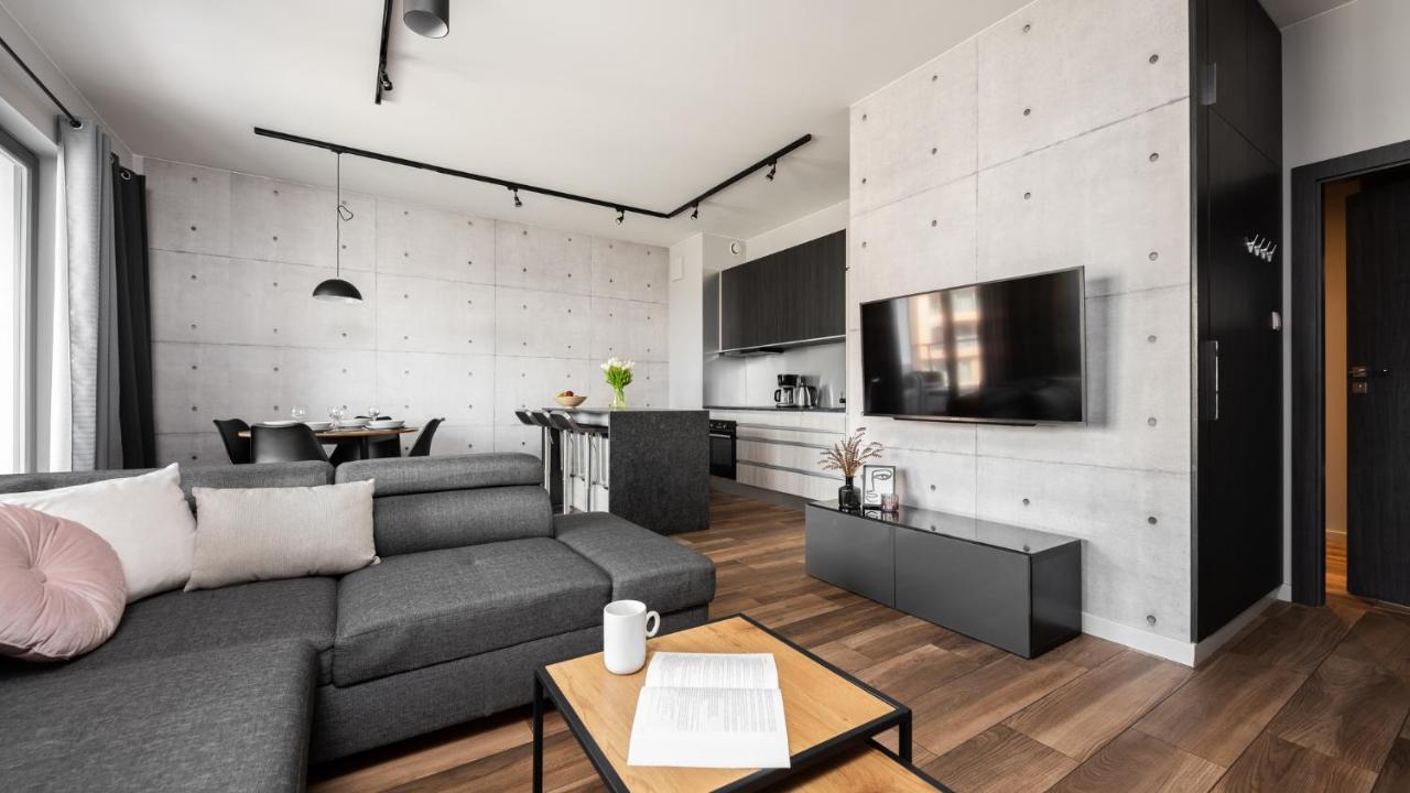 Flatbook - City Center Apartments Brabank With Parking グダニスク エクステリア 写真